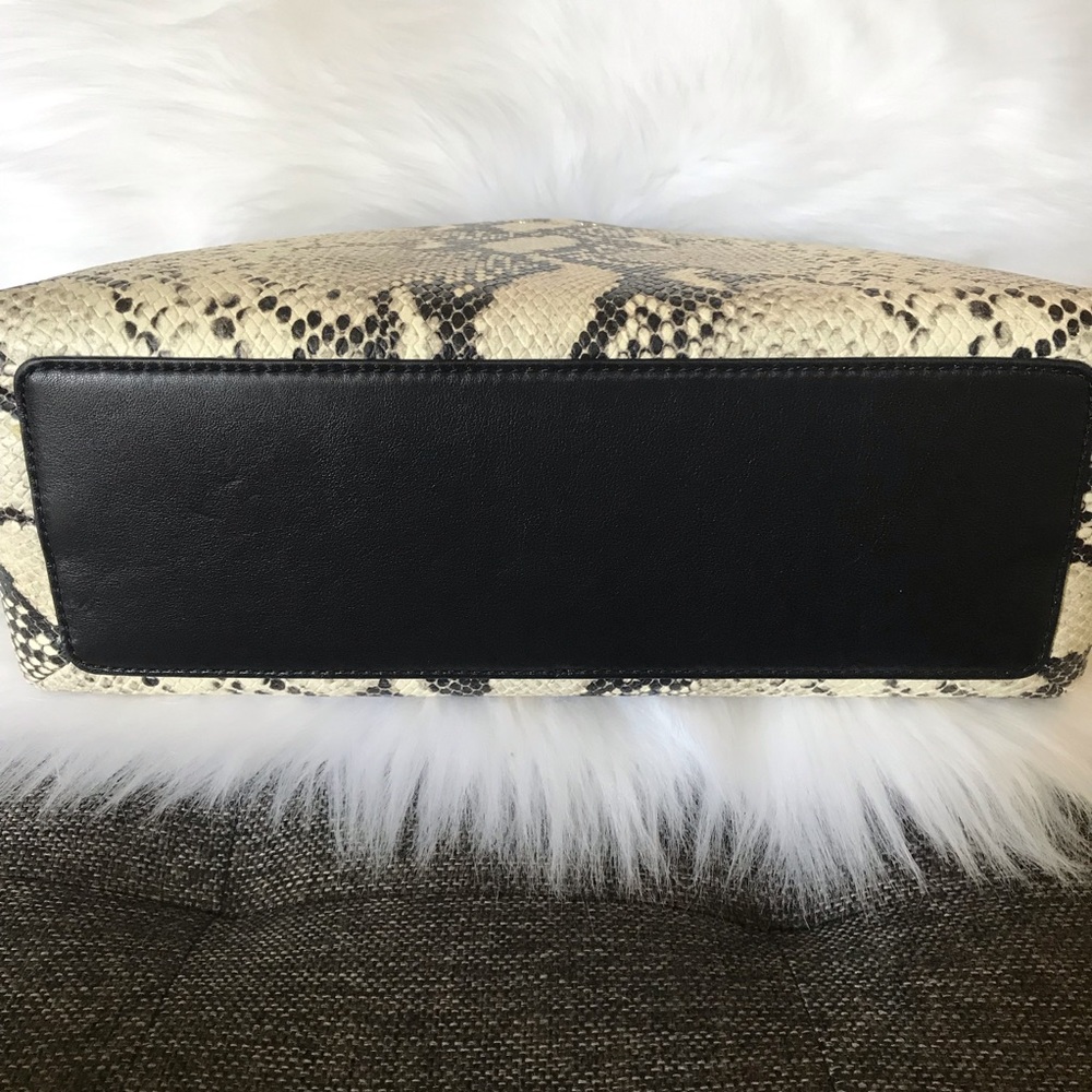 Emerson Snake Lorie cement black Kate spade emboss - Picture 7 of 8